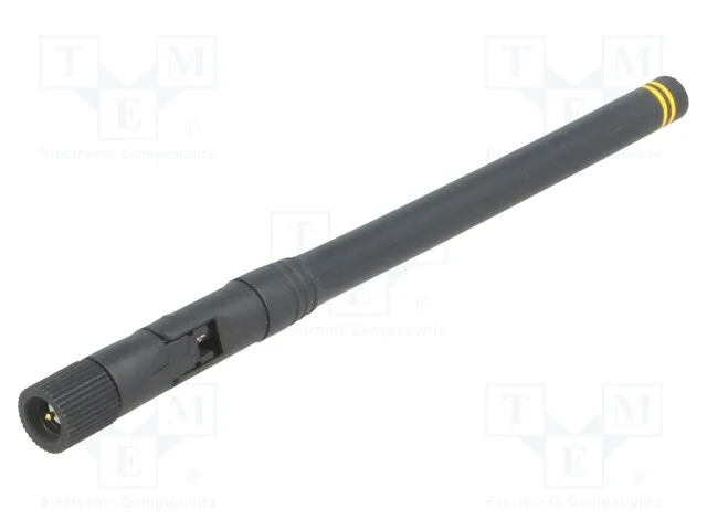 Antena, RF, 1,2dBi, angular,roscados,vertical, 50.