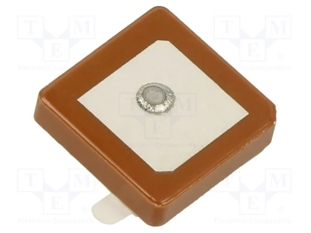Antena, GNSS,GPS, RHCP, 18x18mm, 1575&divide;1608MHz