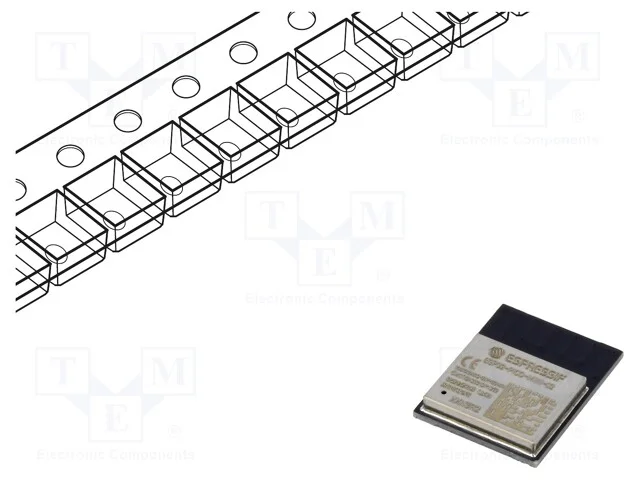 M&oacute;dulo: Iot, Bluetooth Low Energy,Wifi, Pcb, Smd, 13,2x16,6x2,4mm