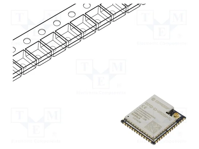 M&oacute;dulo: Iot, Bluetooth Low Energy,Wifi, Exterior, Smd