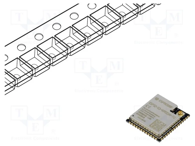 M&oacute;dulo: Iot, Bluetooth Low Energy,Wifi, Exterior, Smd