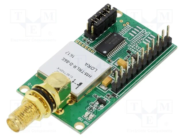 M&oacute;dulo: transceiver, RF, FSK,GFSK,LoRa,OOK, 868MH.