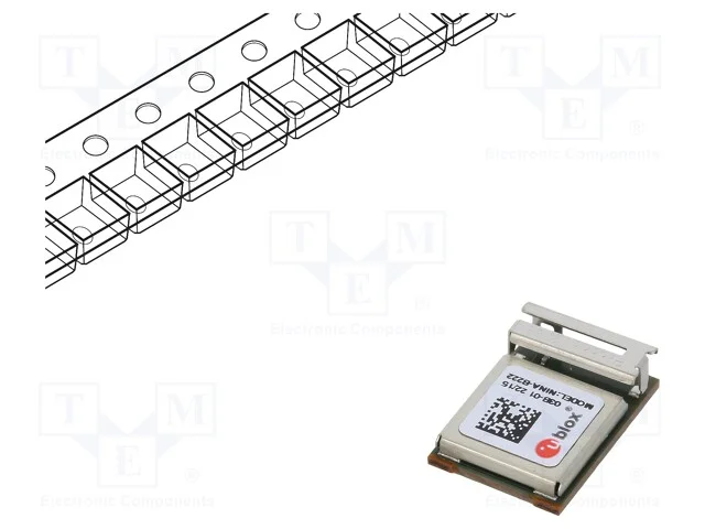 M&oacute;dulo: Bluetooth Low Energy, GPIO,UART, SMD, Dim.