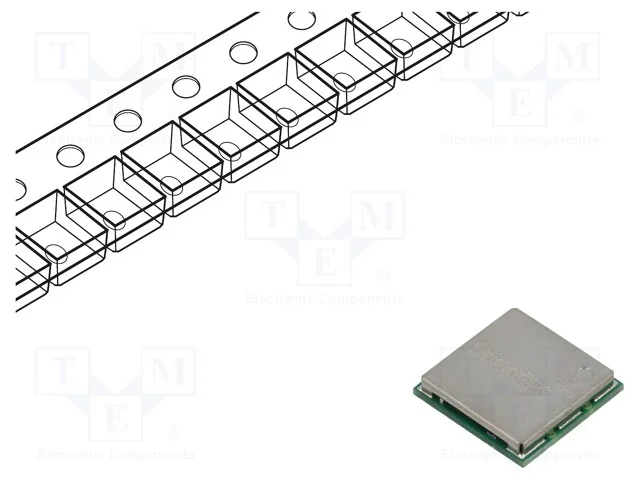 M&oacute;dulo: Gnss, +1m, Nmea, Up: Ag3335m, -165dbm, I2c,Uart, Smd, 10x10mm