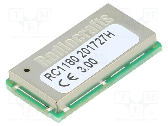 M&oacute;dulo: RF, UART, -110dBm, 2&divide;3,6VDC, 10dBm, SMD, .