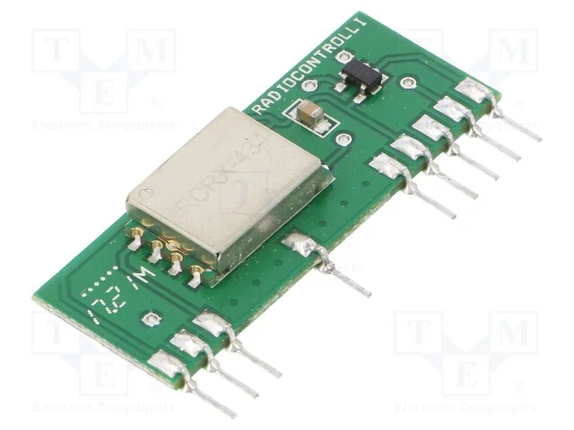 M&oacute;dulo: Rf, Receptor Am, Ask,Ook, 433,92mhz, -108dbm, 3&divide;5vdc, Tht
