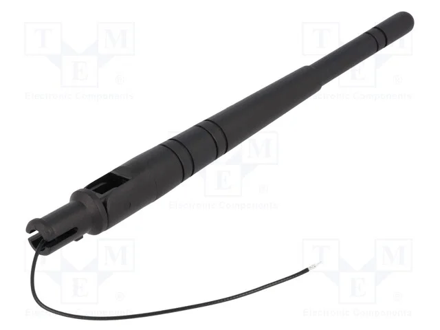Antena, Dipolo,Wifi, 3dbi, 2,4ghz, Compr: 100mm, L: 157,5mm, : 13mm