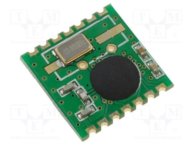 M&oacute;dulo: RF, receptor FM, FSK, 433,92MHz, SPI, -10.