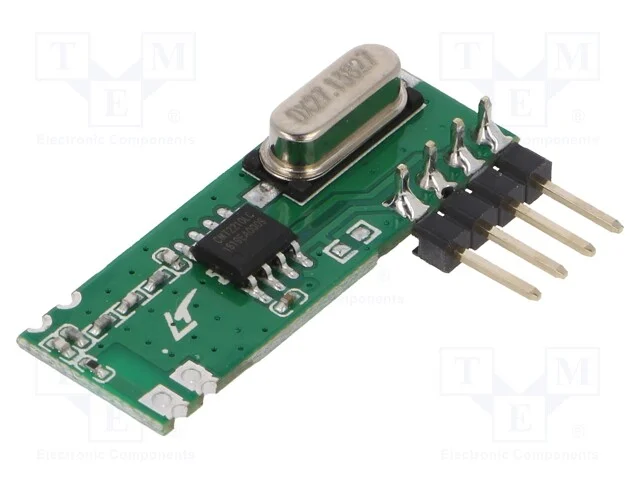 M&oacute;dulo: Rf, Receptor Am, Ask,Ook, 433,92mhz, -114dbm, 1,8&divide;3,6vdc