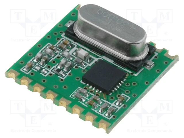 M&oacute;dulo: RF, Transmissor FM, FSK, 433,92MHz, SPI, .
