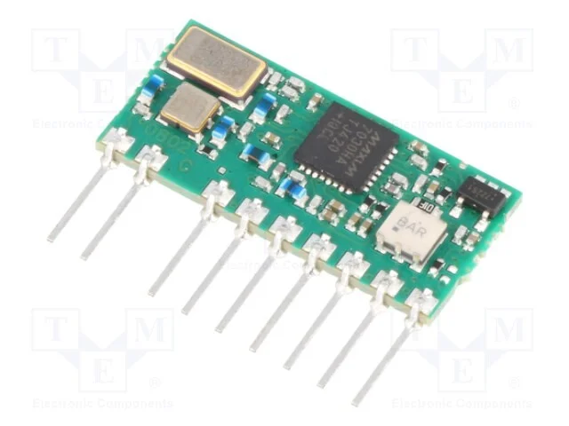 M&oacute;dulo: Rf, Transceptor Am, Am,Ask, 433,92mhz, -110dbm, 5vdc, 10mw