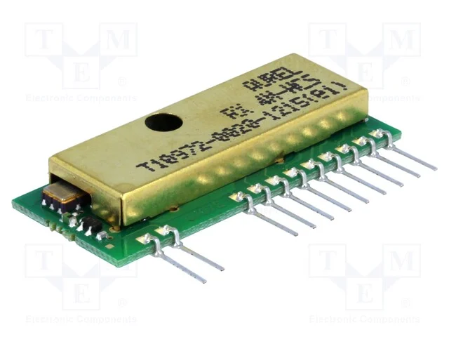 M&oacute;dulo: RF, receptor AM, OOK, 433,92MHz, -106dBm,.