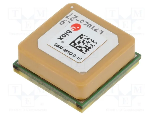 M&oacute;dulo: GPS, SMD, Galileo, +2,5m, -165dBm, Dim: 1.