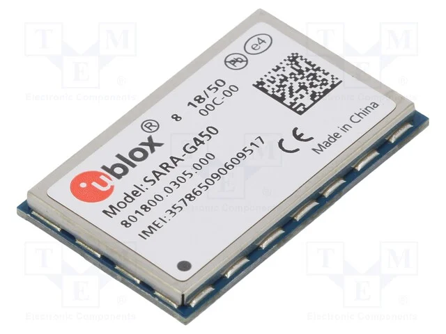 M&oacute;dulo: GSM, 2.5G, SARA-G4, SMD, GPRS,GSM, 26x16x.