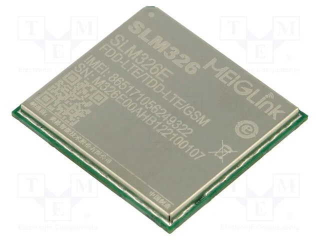 M&oacute;dulo: Lte, Down: 10mbps, Up: 5mbps, 27,6x25,4x2,3mm
