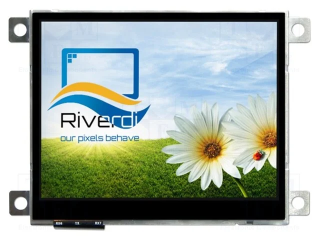 Monitor: TFT, 3,5, 320x240, Ilum: LED, Dim: 77,7x.