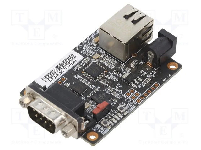 M&oacute;dulo: Ethernet, Comp: RP2040, Cortex M0+, 3,3VD.