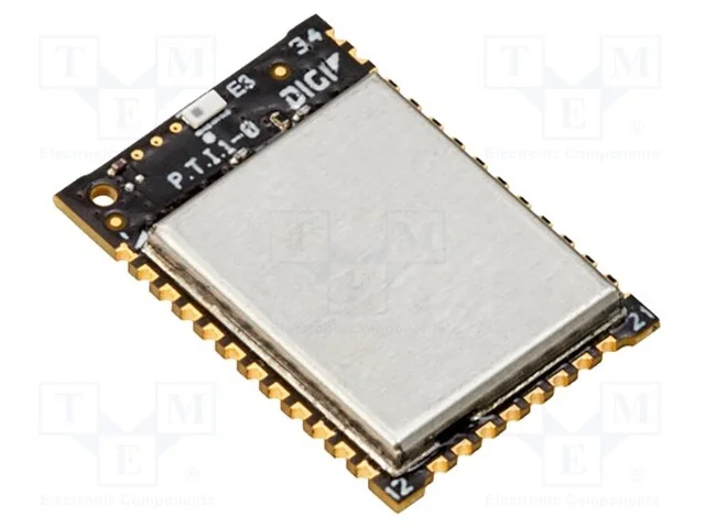 M&oacute;dulo: RF, XBee, 2,4GHz, I2C,SPI,UART, -103dBm, .