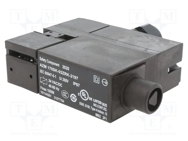 Interruptor de Seguran&ccedil;a: de Bloqueio, Azm 170, Nc X2, Ip67