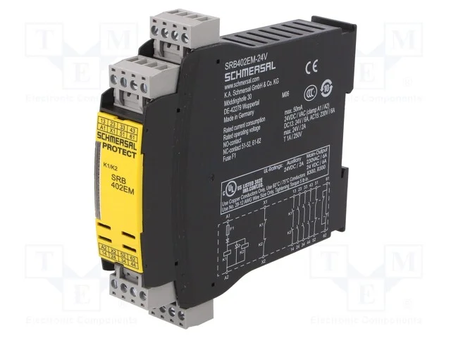 M&oacute;dulo: de Extens&atilde;o, Srb402em, 24vac, 24vdc, para Trilho Din, Ip20