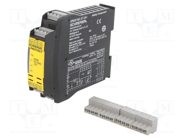 M&oacute;dulo: Rel&eacute; de Seguran&ccedil;a, Srb 301mc, 24vac, 24vdc, -25&divide;60c, Ip20