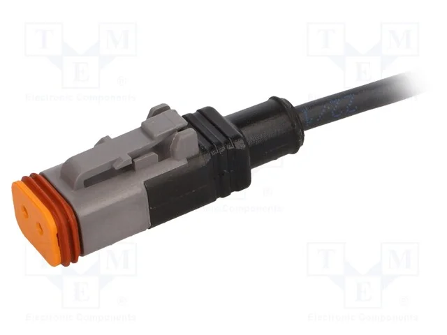 Cabo de conex&atilde;o, DT06-2S, PIN: 2, simples, 1,5m, .