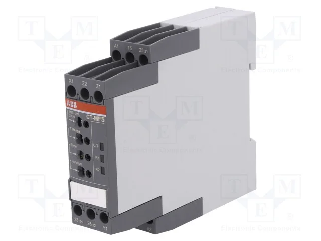 Rel&eacute; temporizado, 0,05s&divide;300h, SPDT x2, 250VAC/4A,.