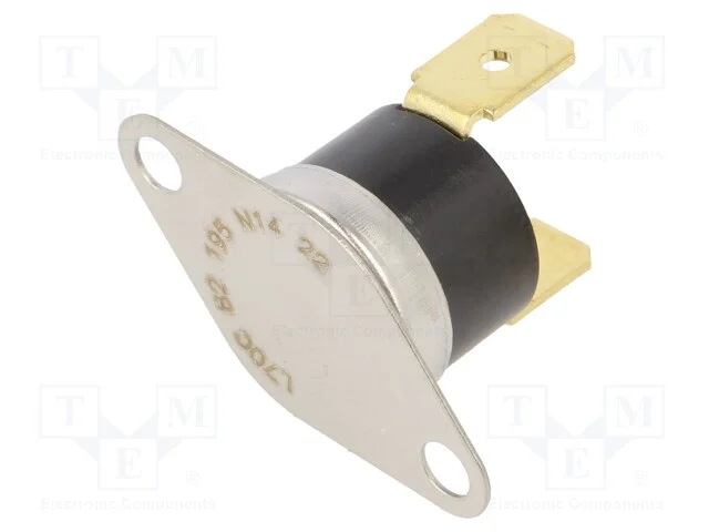 Sensor: termostato, NC, Topen: 70C, Tclos: 55C, 1.