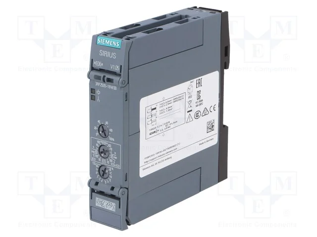 Rel&eacute; Temporizado, 0,05s&divide;100h, Dpdt, 250vac/3a, Uten: 12&divide;240vac