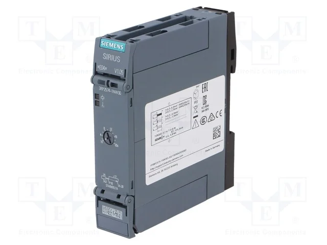 Rel&eacute; temporizado, 1&divide;20s, DPST-NO, 250VAC/3A, Uten.