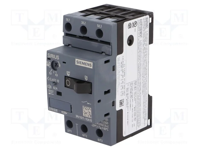 Disjuntor de motor, 2,2kW, 220&divide;690VAC, para trilh.
