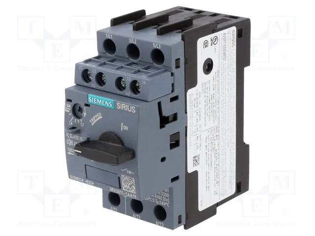 Disjuntor de motor, 0,55kW, NO + NC, 220&divide;690VAC, .