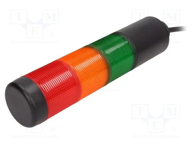 Sinalizador: coluna de sinaliza&ccedil;&atilde;o, LED, 24VDC, I.