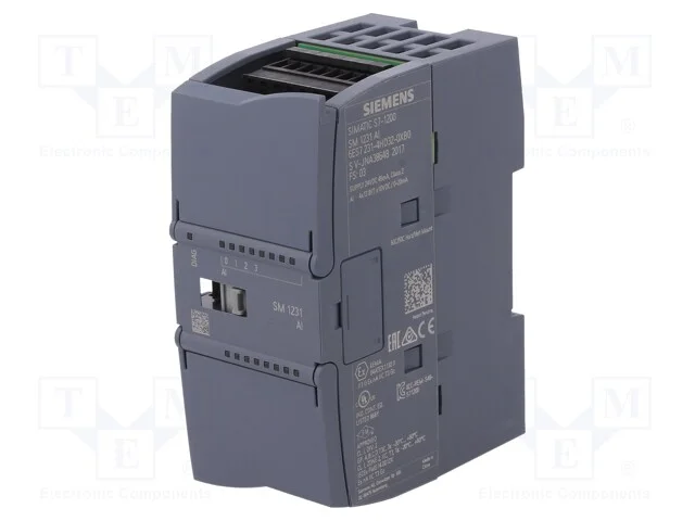 M&oacute;dulo: de Extens&atilde;o, In: 4, S7-1200, 45x100x75mm, In 1: Anal&oacute;gico