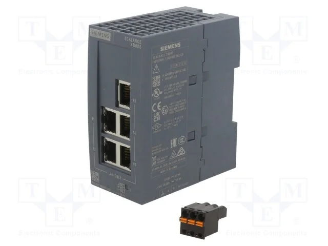 Switch Ethernet, n&atilde;o gerido, N&uacute;mero de portos: 5,.