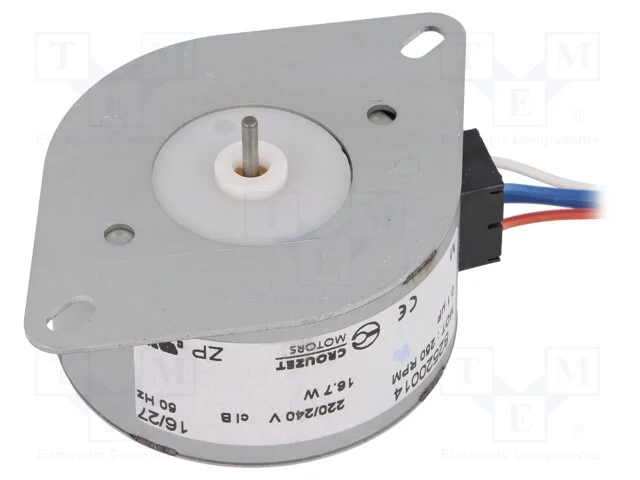 Motor: AC, 1-f&aacute;sico, 3,5W, 230VAC, 250rot./min, 2.