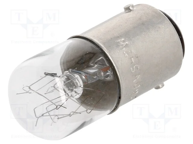 Acess&oacute;rios para Sinalizadores: L&acirc;mpada, Ba15d, 230vac, 5w