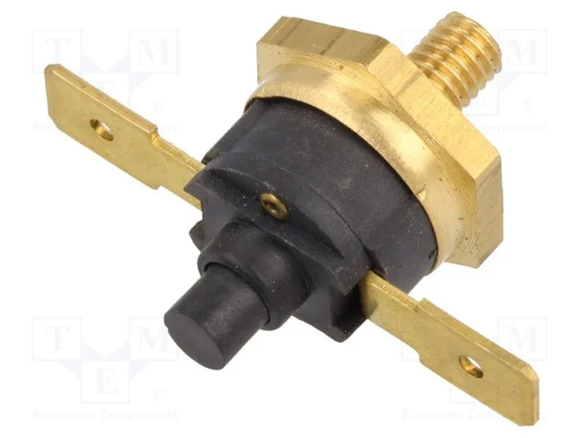Sensor: termostato, NC, 90C, 16A, 250VAC, conecto.