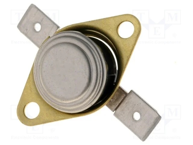 Sensor: termostato, NC, 130C, 16A, 250VAC, conect.