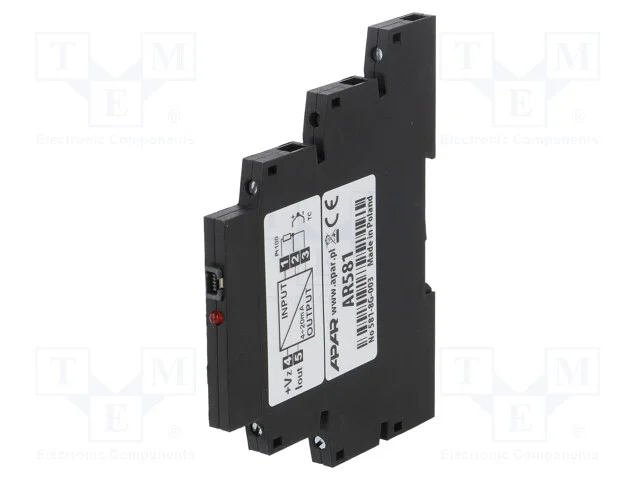 Indutor: de Temperatura, 10&divide;36vdc, Out 1: 4&divide;20ma, 6,2x76,9x99,1mm