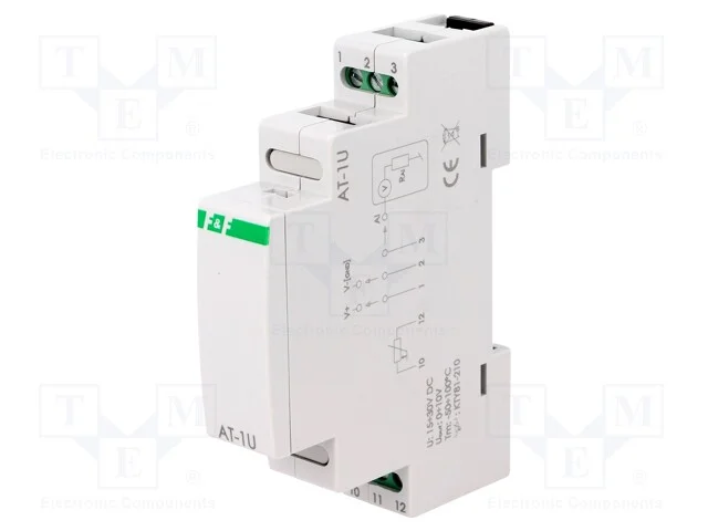 Indutor: de Temperatura, 15&divide;30vdc, Out 1: 0&divide;10v, In 1: Kty81-210