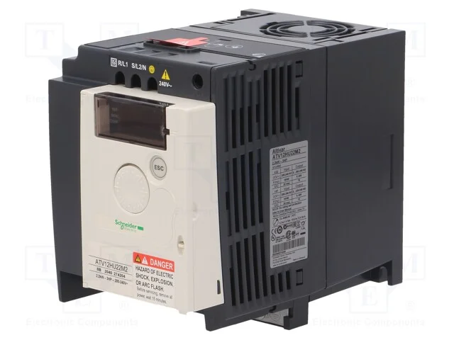 Inversor, Pot&ecirc;ncia M&aacute;x.Do Motor: 2,2kw, Uten: 200&divide;240vac, Ip20