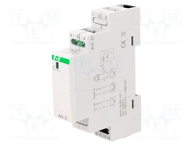 Indutor: Tens&atilde;o, para Trilho Din, 0&divide;285vac,0&divide;400vdc, 9&divide;30vdc