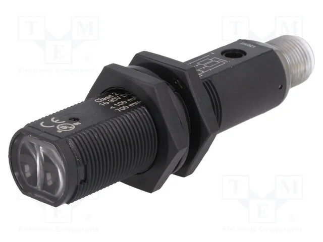 Sensor: Fotoel&eacute;ctrico, Cobertura: 0&divide;0,7m, Pnp, Dark-On,Light-On