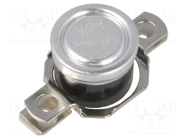 Sensor: termostato, NC, Topen: 100C, Tclos: 80C, .