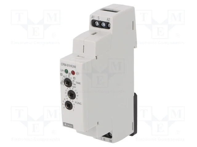 Rel&eacute; Temporizado, 0,1s&divide;10dias, Spdt, 250vac/16a, Uten: 12&divide;240vac