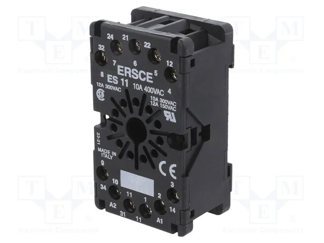 Acess.para rel&eacute;s: base, PIN: 11, no painel,para t.