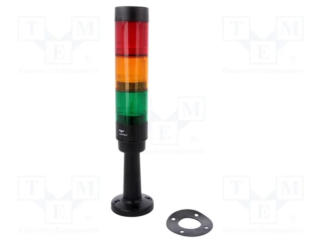 Sinalizador: coluna de sinaliza&ccedil;&atilde;o, LED, 24VDC, 2.