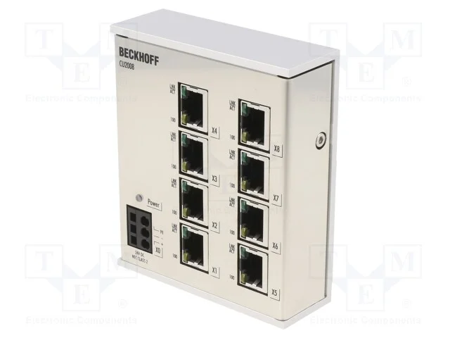 Switch Ethernet, n&atilde;o gerido, N&uacute;mero de portos: 8,.