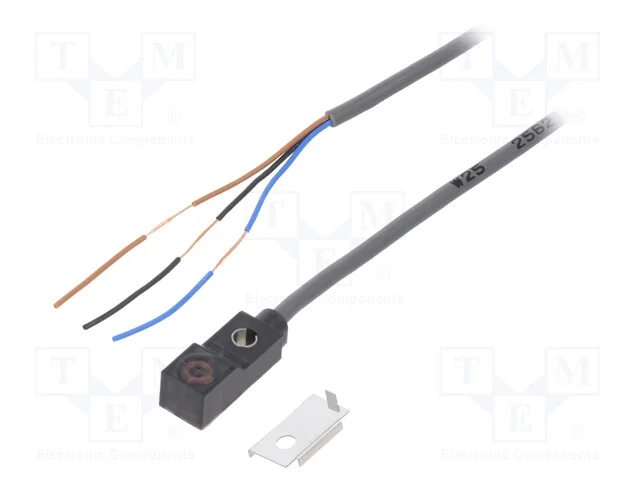 Sensor: Indutivo, 2,5mm, PNP / NO, Uten: 10&divide;30VDC.